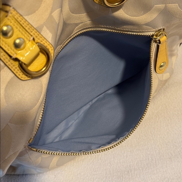 Coach Madison Julianne Op Art satchel handbag 12963 - Picture 9 of 12